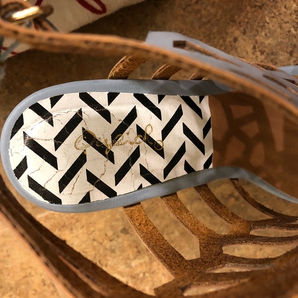 Qupid cork bottom wedges - Picture 7 of 7